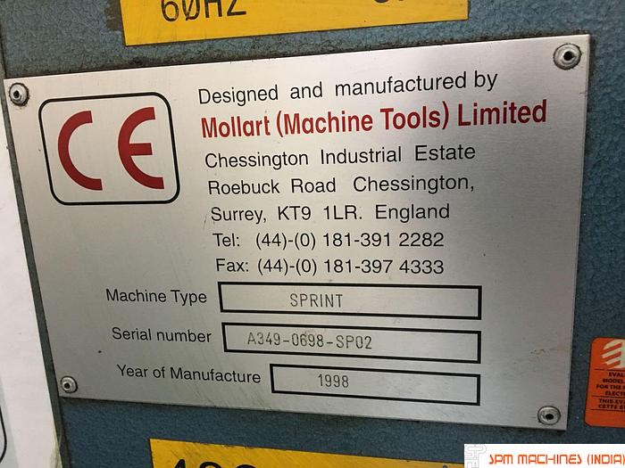 Used Mollart Twin Spindle CNC Gun Drill - 1998