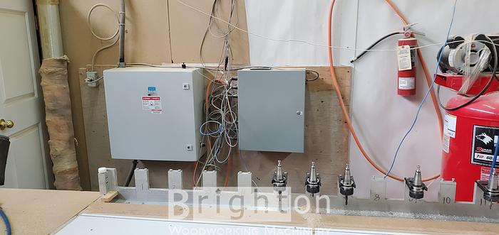 Used 2010 Shop Sabre 4896 flat/nesting table CNC