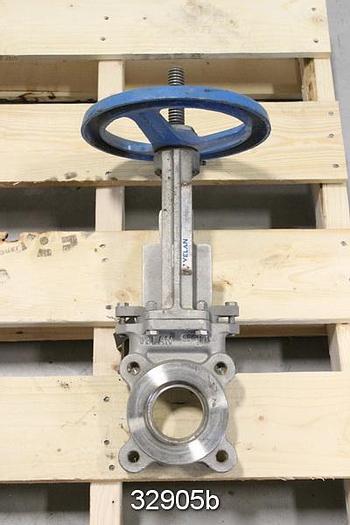 Used Velan 3" Hand Operated Knife Gate Valve #32905