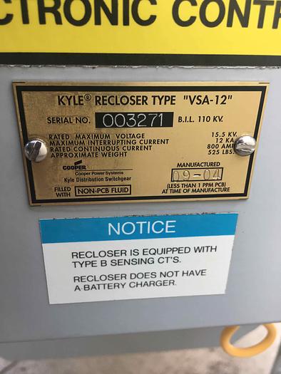 Used Cooper Recloser