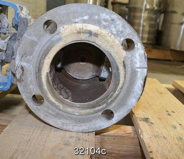 Used Neles Jamesbury R23CAV3CCJDV 3" V-Ball Control Valve #32104