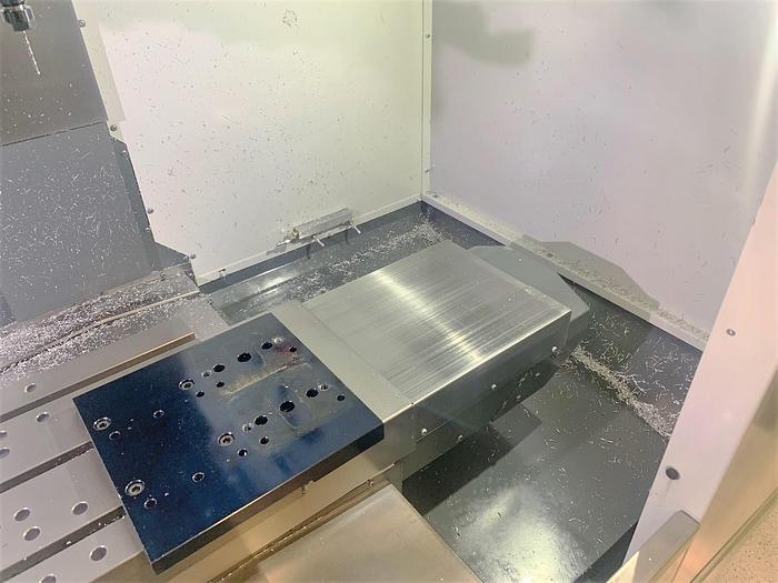 Used 2018 Haas DM-2 with Haas HA5C-2 Twin Rotary 4th Axis