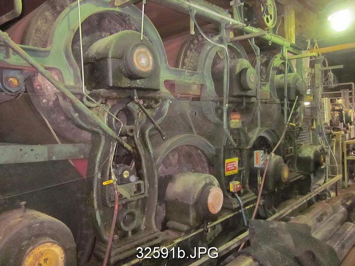 Used Rice Barton Complete Fourdrinier Paper Machine, 117" Wire Width #32591