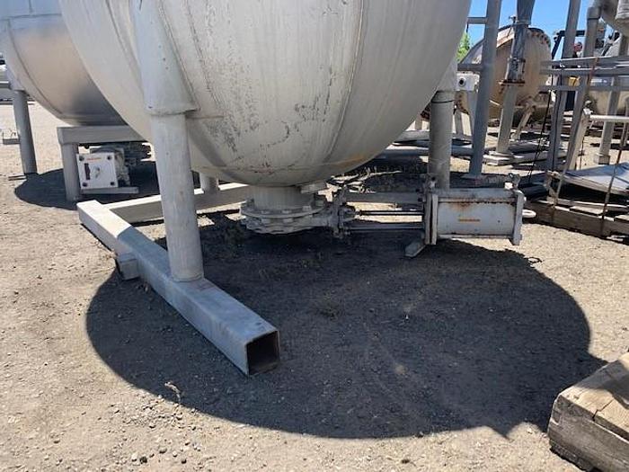 Used 500 Gallon Lee Stainless Steel Mixing Kettle Model 500 A7S