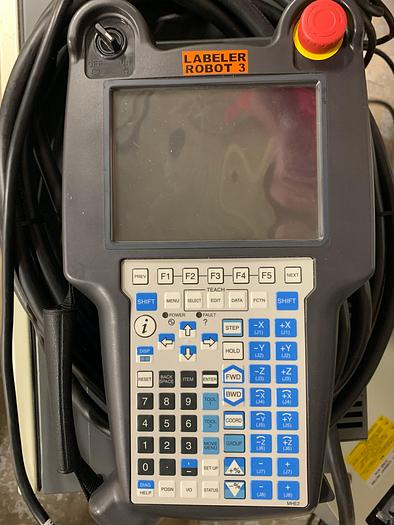 Used FANUC LR MATE 200ID/7C CLEAN ROOM 6 AXIS ROBOT WITH R30IB MATE