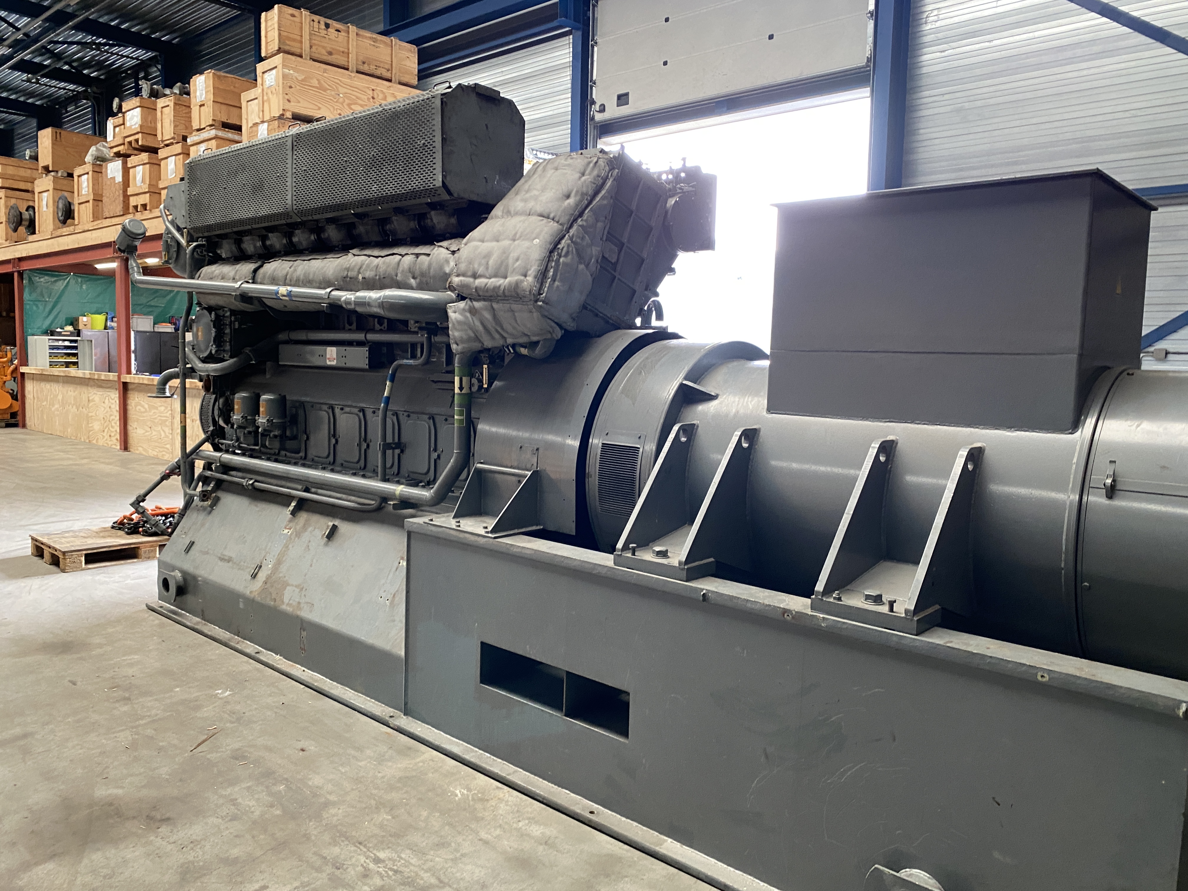 Used DEUTZ BV8M628 / PILLER 1600KVA