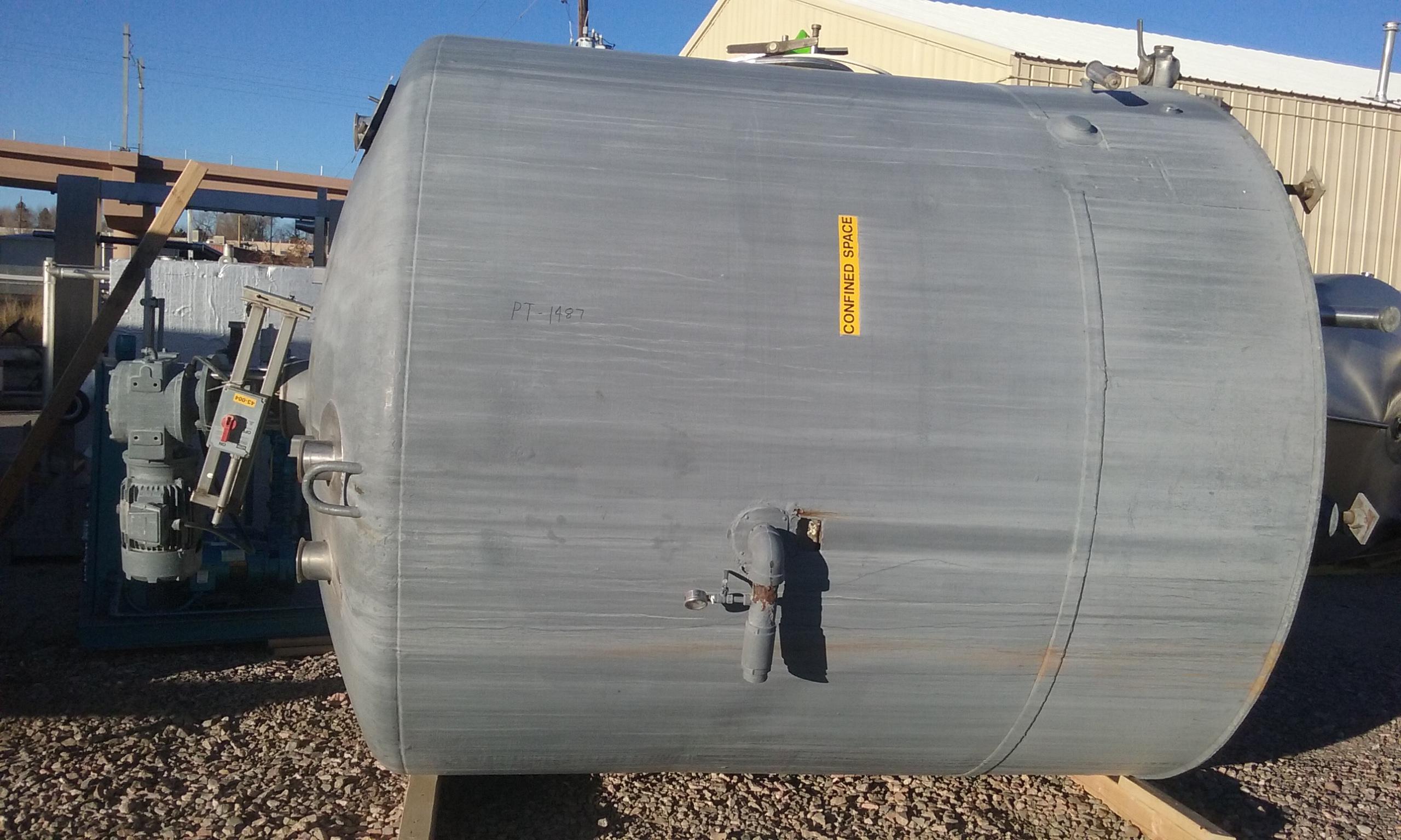 Reformado 2000 GALLON PROCESSOR TANK