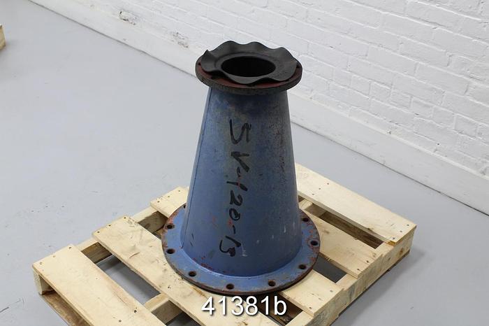 Used Krebs P15 Cone Section For Grit Pot With Liner #41381