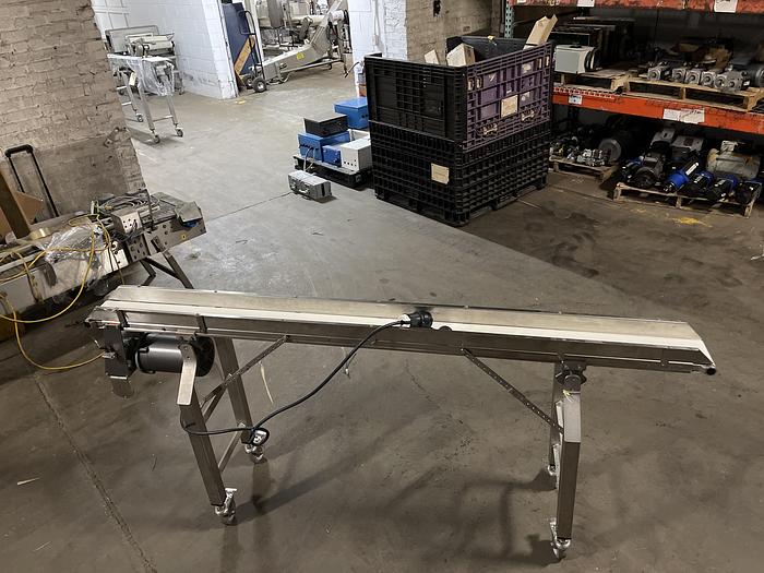 Used Conveyor 84”x16”x40” Baldor VM3538 .5 Hp 3 Ph