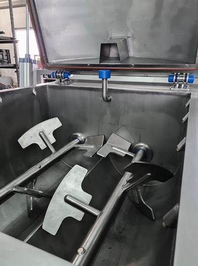 NIRO-TECH RX-1250V VACUUM PADDLE MIXER