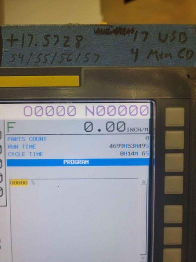 Used 2019 DOOSAN DNM 4500S 5-Axis  CNC Vertical Machining Center with Koma TWA-160 Trunnion