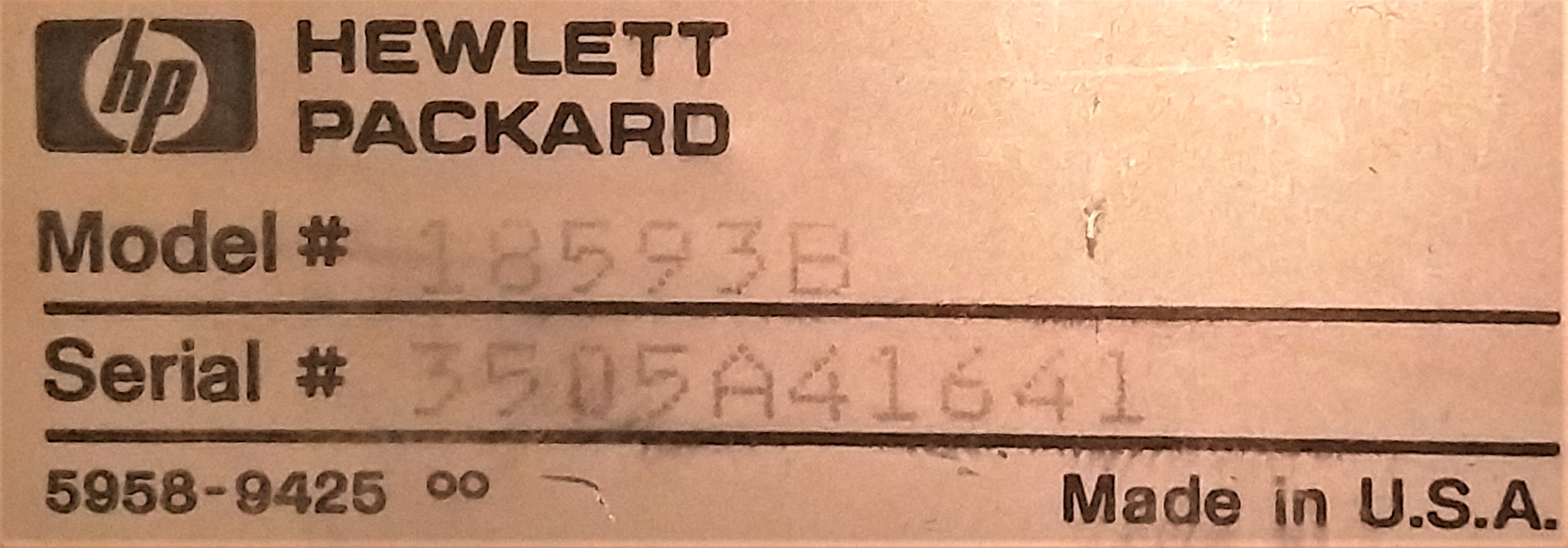 Used Hewlett Packard 7673 Autoinjector Tower