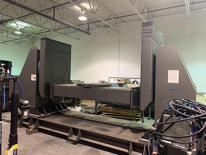 Used PEMA MODEL 5000 CR 11,240 LB CAPACITY 4TH & 5TH AXIS DROP CENTER WELDING POSITIONER OR FOR MACHINING APPLICATIONS