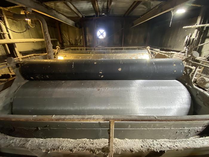 Used Black Clawson Cylinder Thickeners, 180" Face #44407