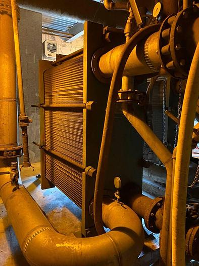 Used (3) ITT STANDARD PF60 S/S PLATE TYPE HEAT EXCHANGERS