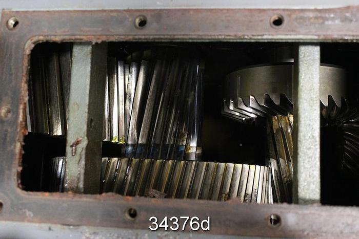 Used Falk Enclosed Gear Drive, 46.32/1 Ratio #34376