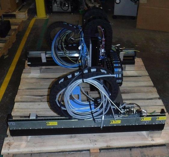 Used X-Y-Z MOVEMENT ETEL ELECTROMAGNET CONTROLLED 38X37X23 INCHES