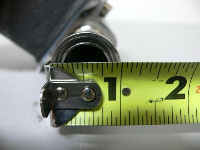 Used Crane Saunders Saunair - EC 8 bar Piston Actuator 33750 w/ 1" Diaphragm Valve