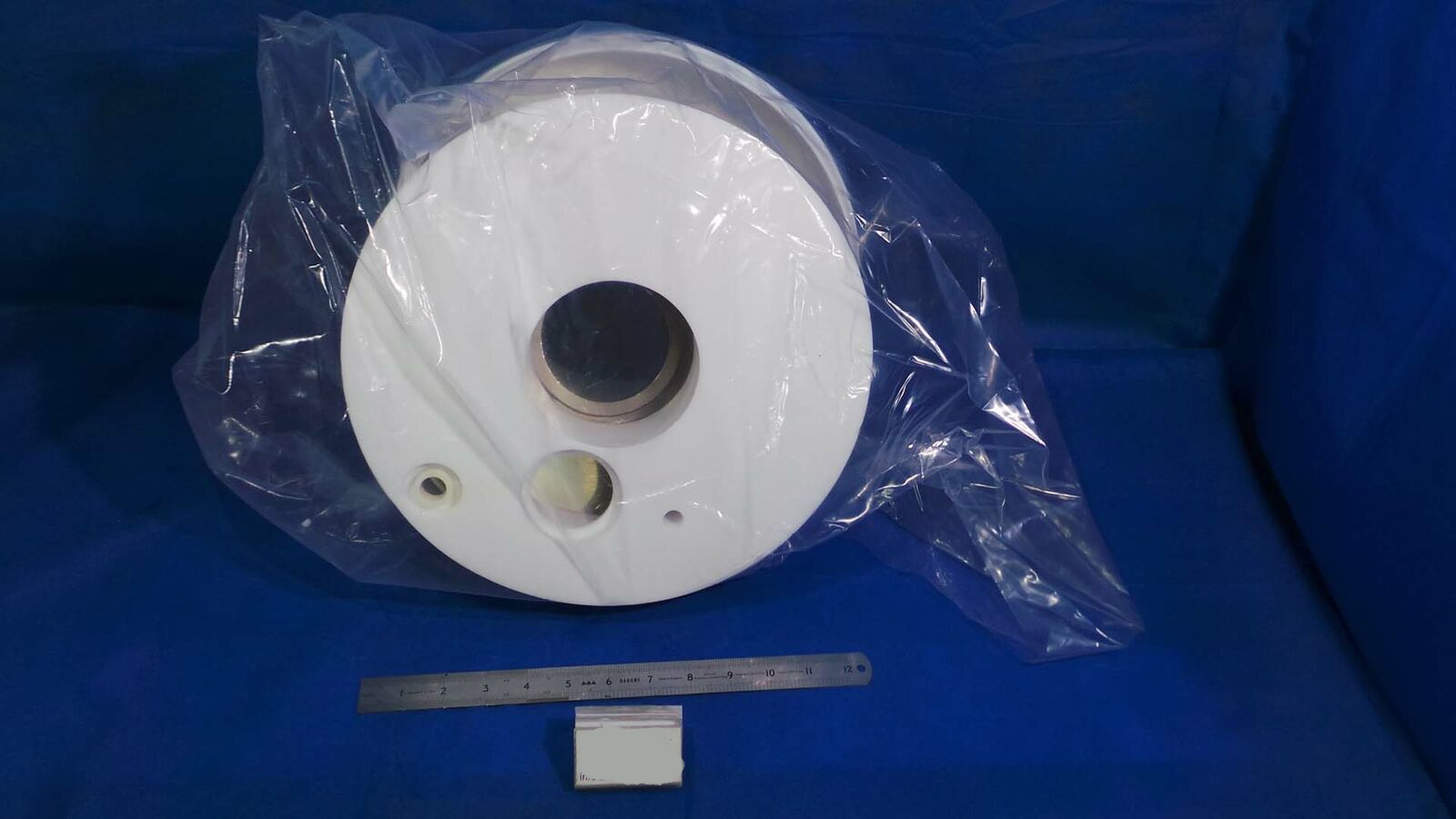 Used 29285-XX Polomide Chamber Assy Part / Semiconductor Part ( Part was Cleaned,to