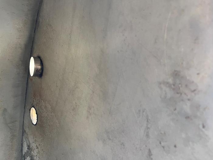 Used Tank, 2,250 Gallon, S/st, Slight Cone Bottom, Storage Tank #S744585