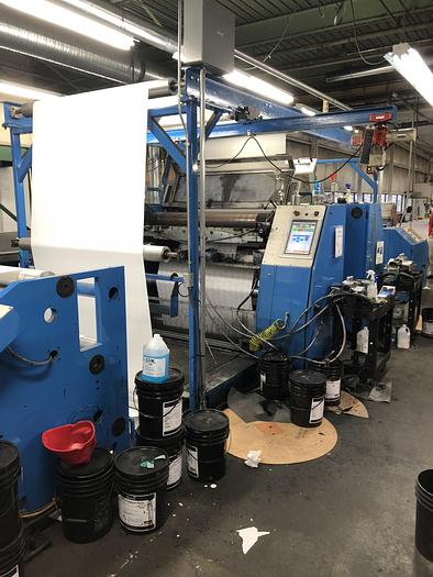 Used Used 2012 RG Engineering 64” wide 2 Color Flexo Press