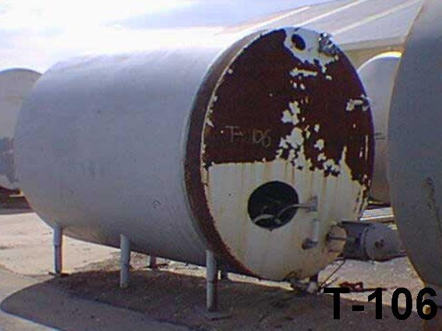 Used 3000 GALLON STORAGE TANK.  PFAUDLER