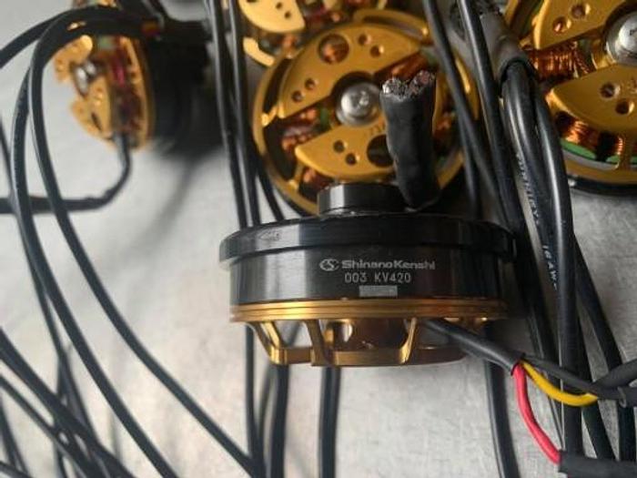 Used ShinanoKenshi 003 KV420 brushless motor