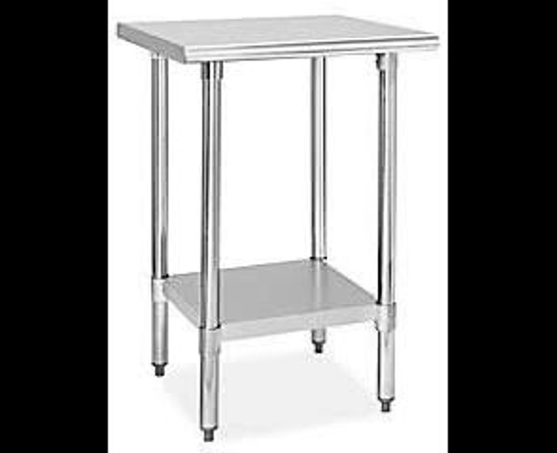 24"x12" Economy Line Stainless Steel Table