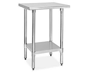 24"x12" Economy Line Stainless Steel Table
