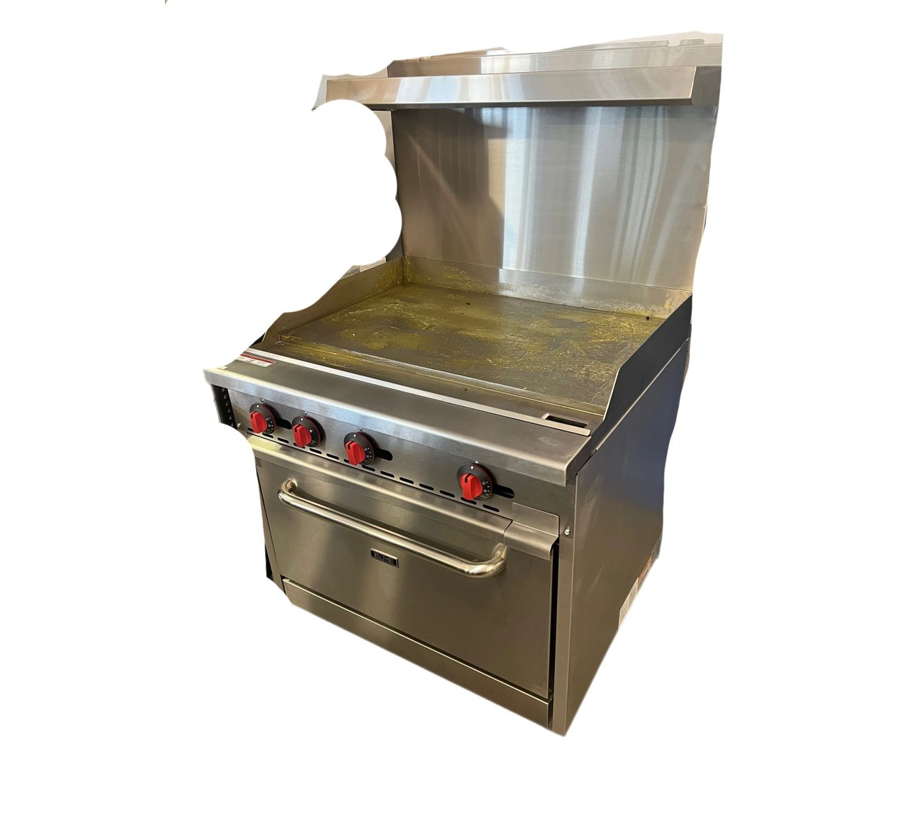 ELITE 24" Gas Thermostatic Control Griddle & Oven