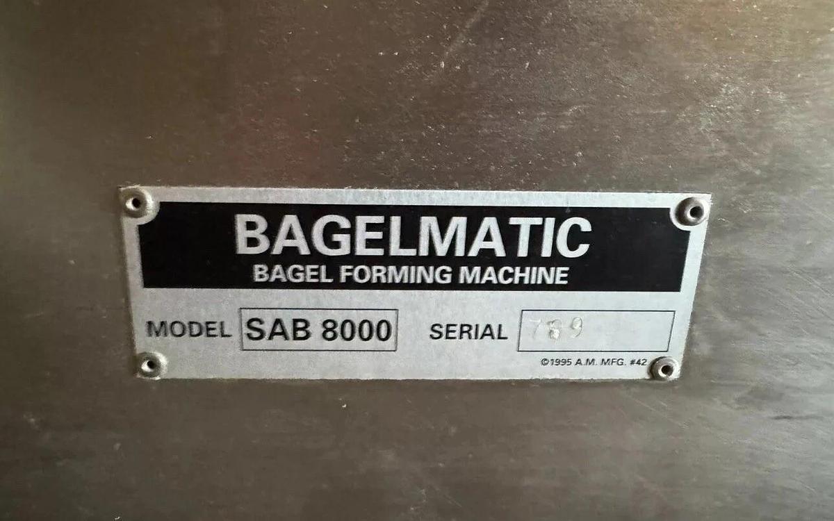Used BAGEL O MATIC COMBINATION DOUGH DIVIDER / BAGEL FORMER
