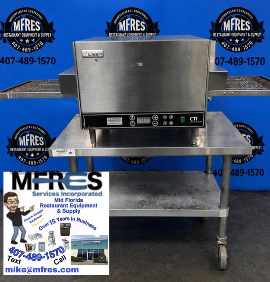 Used LINCOLN 2502 Countertop Conveyor Electric Oven 240V VERY NICE WORKING SHAPE!