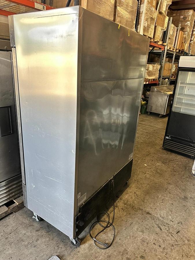 Used 2020 True T-49F-HC 54" Two Section Reach In Stainless Freezer NICE SHAPE!