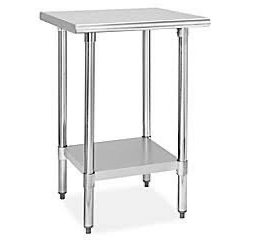 24"x15" Economy Line Stainless Steel Table