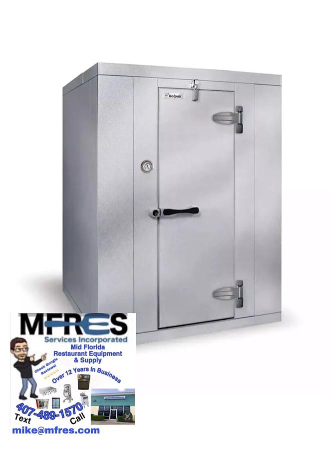 NEW KOLPAK WALK IN COOLER 10' x 16' x 8.5' H Indoor Walk-In- Has Remote Unit NEW