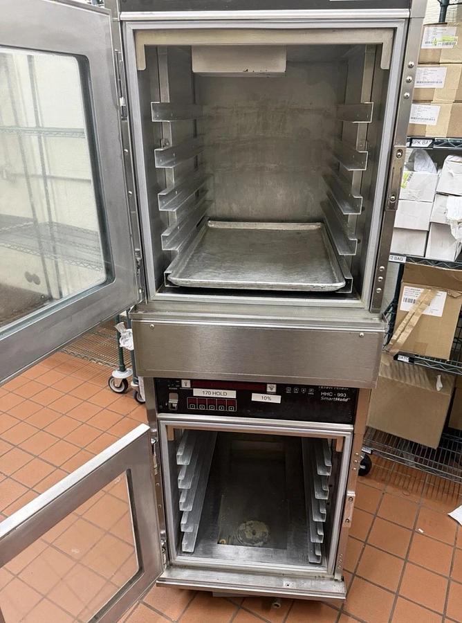 Used HENNY PENNY HHC-993 HEATED FOOD HOLDING CABINET 120V VERY NICE!