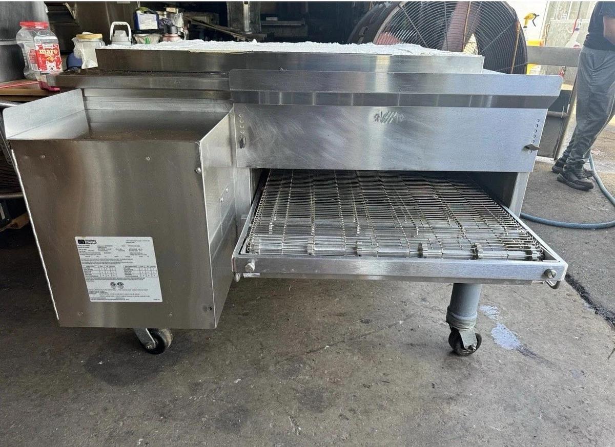 Refurbished 2022 Middleby Marshall PS638G-1 65" Gas Impingement Conveyor Oven - Natural Gas