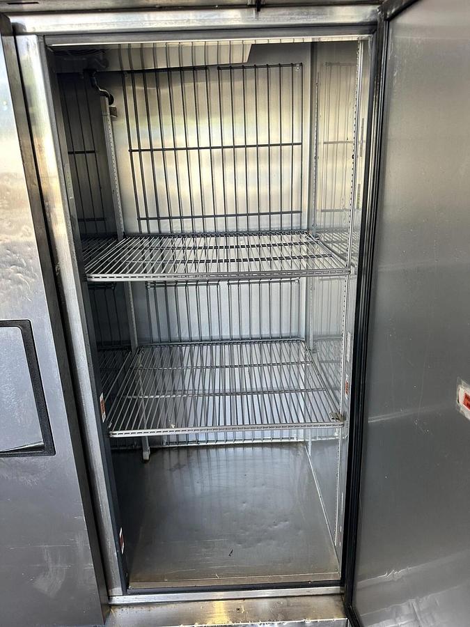 Used 2020 True T-49F-HC 54" Two Section Reach In Stainless Freezer NICE SHAPE!