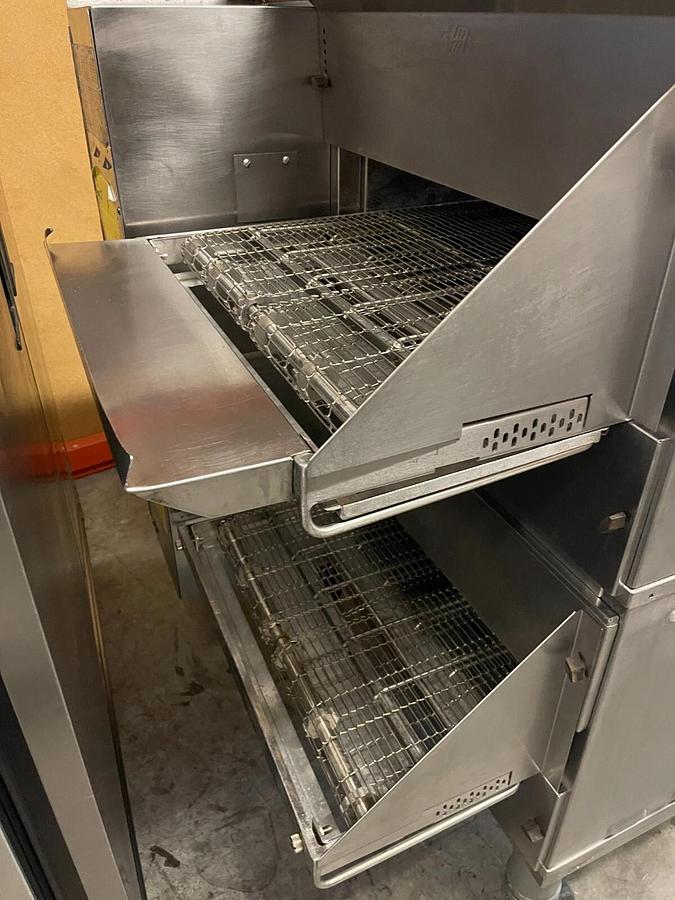 Refurbished 2017 Middleby Marshall PS636G Nat Gas Conveyor Pizza Oven Double Stack WOW NICE!