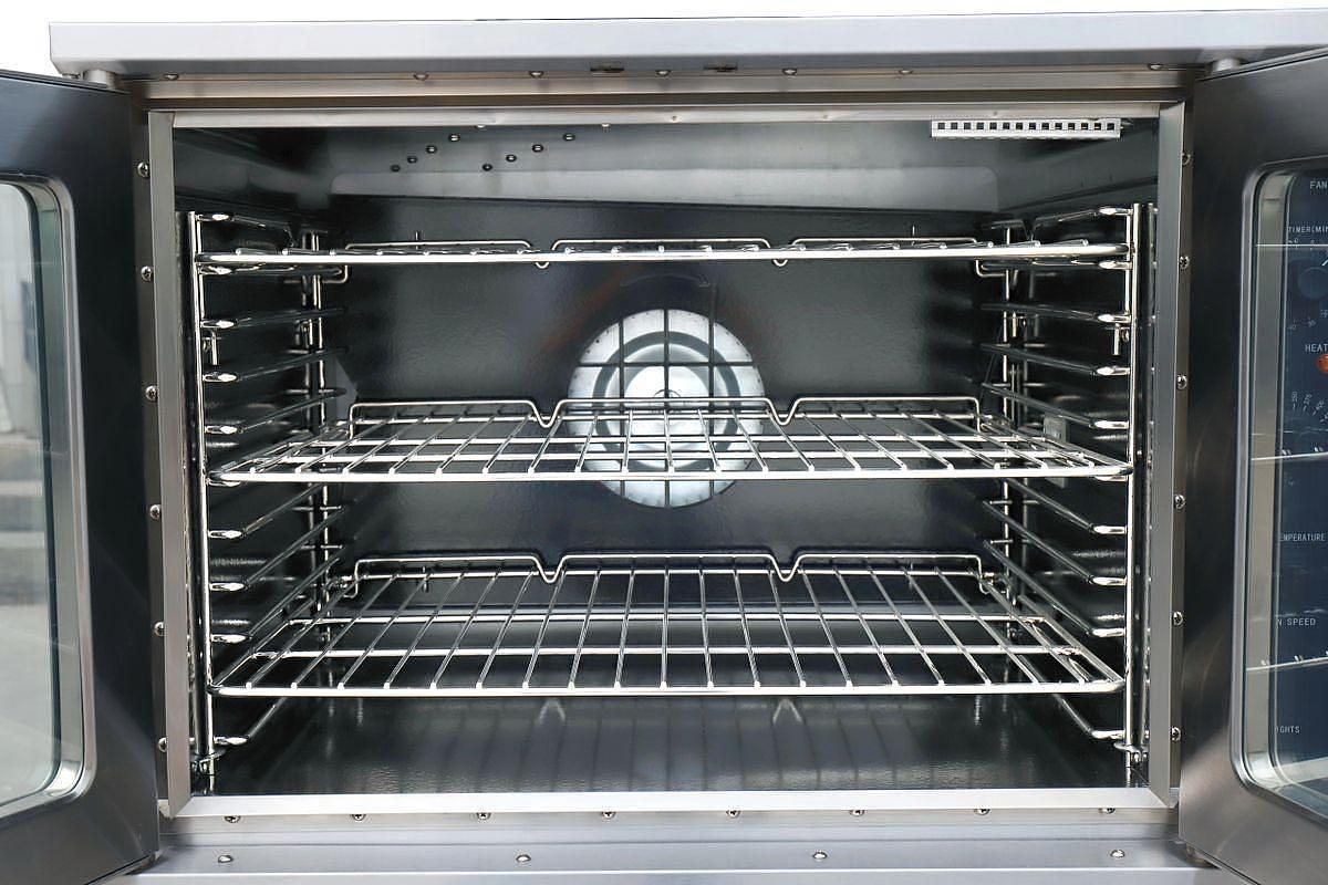 Elite ECE-200-Single Deck Standard Depth Full Size Electric Convection Oven - 208V- 60Hz 1 Phase, 9 kW