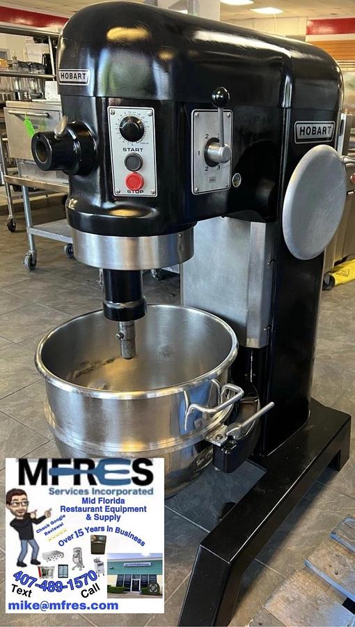 Used HOBART H600 60 Qt Mixer 1.5 HP 230V 1PH Bowl & Hook Included BEAUTIFUL SHAPE!
