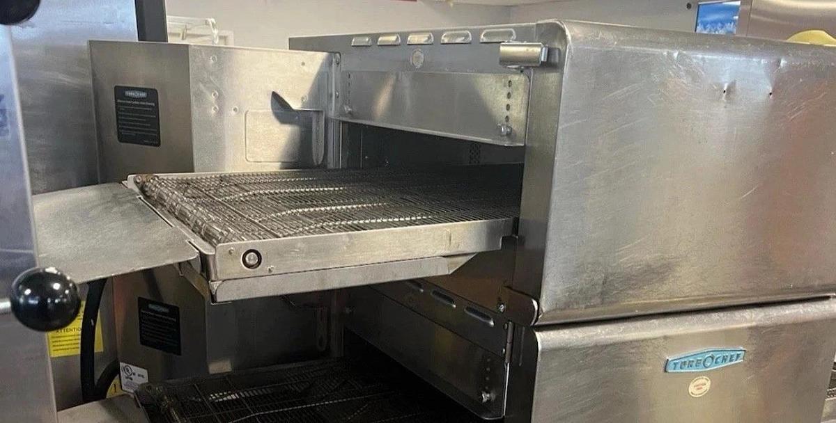 Refurbished TurboChef HHC2020 48" Electric Countertop Conveyor Oven - 208v/3ph Nice Shape!