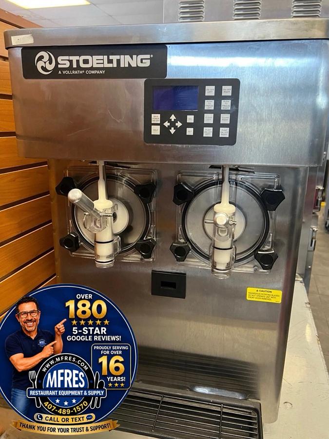 Used 2024 STOELTING E122-38I2P Frozen Beverage/Shake Machine 208-240V GREAT SHAPE!