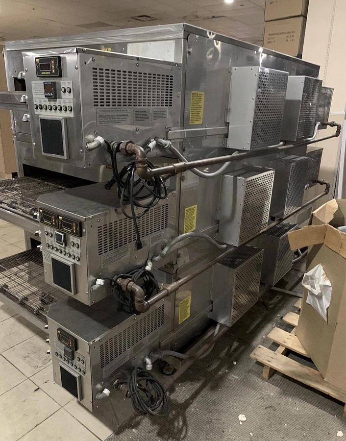 Refurbished XLT Pizza Oven Conveyor XLT 3270 Triple Stack Nat Gas CLEAN, TESTED, & WORKING!
