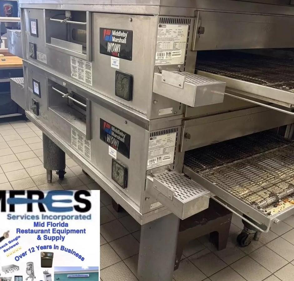 Used 2016 MIDDLEBY MARSHALL PS670G Touch Scree 32" Double Conveyor Pizza Oven Nice!