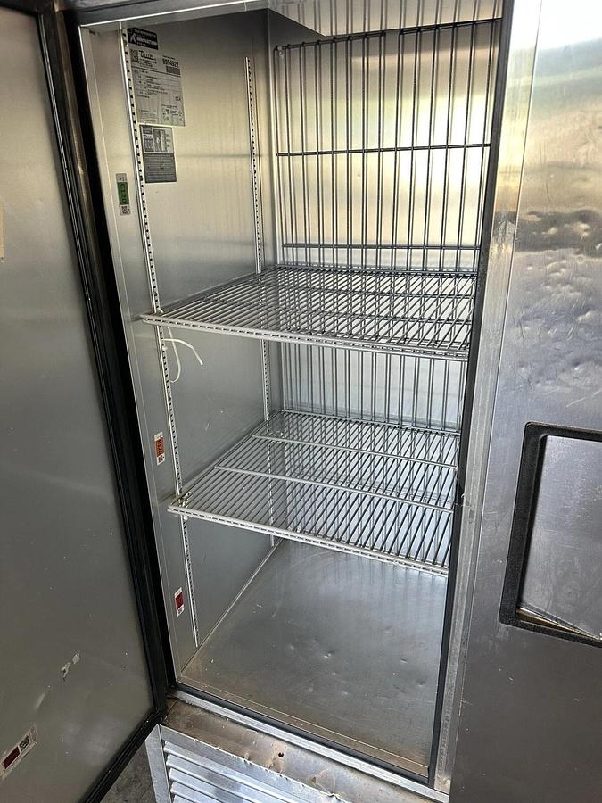 Used 2020 True T-49F-HC 54" Two Section Reach In Stainless Freezer NICE SHAPE!