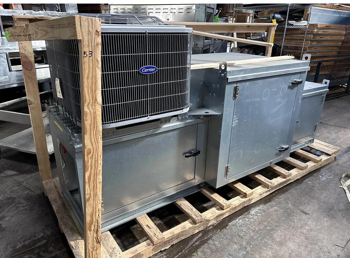 NEW CAPTIVE AIRE Make Up Air Unit Includes A/C Unit 220v 1 Phase