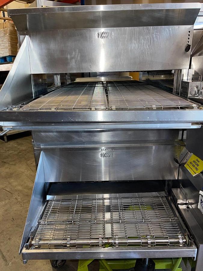 Refurbished 2017 Middleby Marshall PS636G Nat Gas Conveyor Pizza Oven Double Stack WOW NICE!