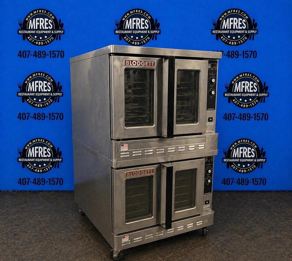 Used Blodgett  Zephaire Double Full Size Natural Gas Convection Oven Very Nice!