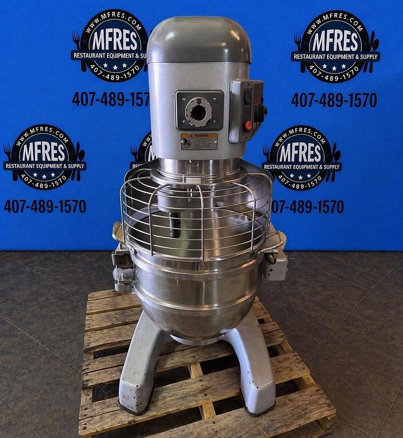 Used 2017 HOBART HL600 LEGACY 60QT BAKERY DOUGH MIXER INCLUDES BOWL & HOOK NICE SHAPE